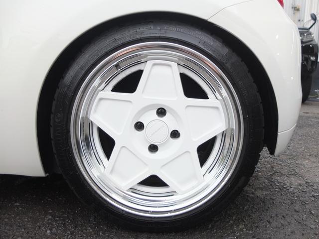 ５００Ｃ １２０ｔｈタキシード　ワンオーナー禁煙車　特別仕様車１００台限定車　ディーラー保証書　整備記録簿　取説　スペアキー　ＷＯＲＫ１６インチＡＷバイカラー　ビルシュタイン車高調　社外エアクリ　マフラー　タワーバー　シートカバー（22枚目）