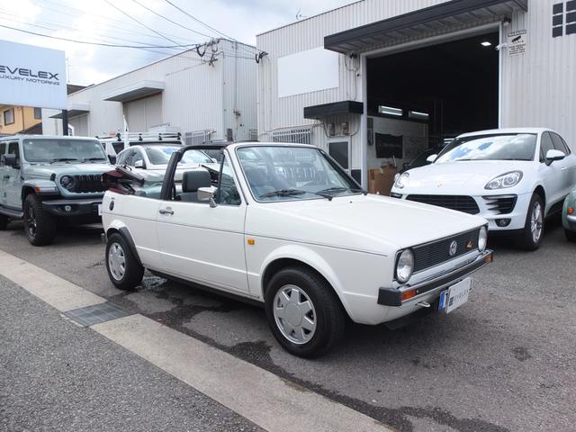 ゴルフカブリオ 　車検Ｒ９年１０月　正規ディーラー車　タイベルＷＰ交換　エアコン　パワステ　レッド幌　カロッツェリア製ＭＶＨ－５６００　Ｂｌｕｅｔｏｏｔｈ　ＥＴＣ（4枚目）