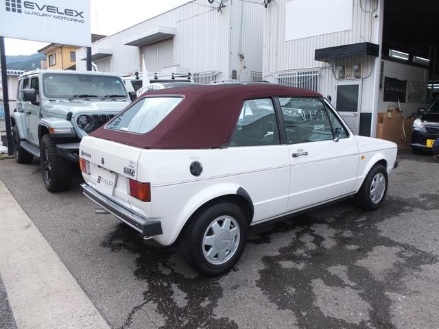 ゴルフカブリオ 　車検Ｒ９年１０月　正規ディーラー車　タイベルＷＰ交換　エアコン　パワステ　レッド幌　カロッツェリア製ＭＶＨ－５６００　Ｂｌｕｅｔｏｏｔｈ　ＥＴＣ（16枚目）