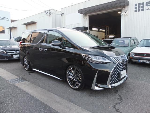 アルファード ２．５Ｓ　Ｃパッケージ　ＬＥＸＵＳ　ＬＭ３５０仕様　ＷＡＬＤ２１ＡＷ　車高調　アルパインナビ　後席モニター　ワンオーナー禁煙車　黒革　ツインサンルーフ　両側電動スライドドア　パワーバックドア　ドライブレコーダー前後カメラ（8枚目）