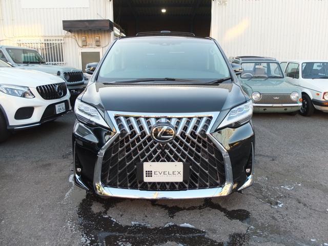 アルファード ２．５Ｓ　Ｃパッケージ　ＬＥＸＵＳ　ＬＭ３５０仕様　ＷＡＬＤ２１ＡＷ　車高調　アルパインナビ　後席モニター　ワンオーナー禁煙車　黒革　ツインサンルーフ　両側電動スライドドア　パワーバックドア　ドライブレコーダー前後カメラ（9枚目）