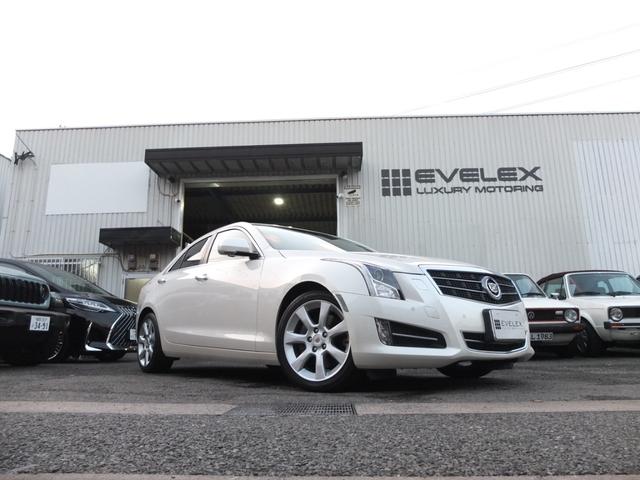 キャデラックＡＴＳ ラグジュアリー　純正ストラーダナビ　ＴＶ　ＢＴ　バックカメラ　ＢＯＳＥサウンド　禁煙車　ブラックレザーシート　プッシュスタートシステム　スマートキー　保証書　整備記録簿　取説　スペアスマートキー（7枚目）