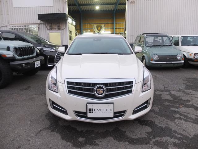 キャデラックＡＴＳ ラグジュアリー　純正ストラーダナビ　ＴＶ　ＢＴ　バックカメラ　ＢＯＳＥサウンド　禁煙車　ブラックレザーシート　プッシュスタートシステム　スマートキー　保証書　整備記録簿　取説　スペアスマートキー（9枚目）