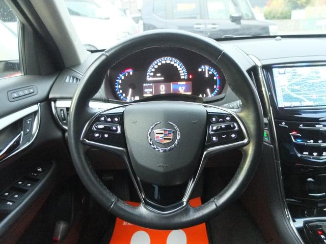 キャデラックＡＴＳ ラグジュアリー　純正ストラーダナビ　ＴＶ　ＢＴ　バックカメラ　ＢＯＳＥサウンド　禁煙車　ブラックレザーシート　プッシュスタートシステム　スマートキー　保証書　整備記録簿　取説　スペアスマートキー（34枚目）