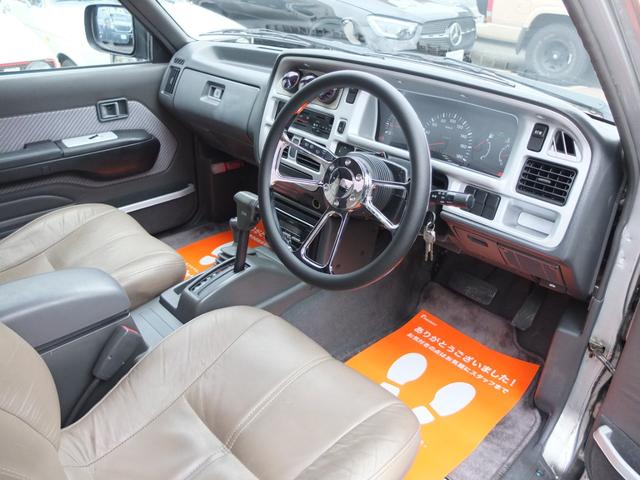 プロシード キャブプラス　車検Ｒ９年２月　アメリカンカスタム　新品ビレットハンドル　メッキ深リムホイール　グッドリッチ製ホワイトレタータイヤ　レザーシート　メッキバンパー前後　オーバーフェンダー　サイドステップ　荷台ＢＯＸ（30枚目）