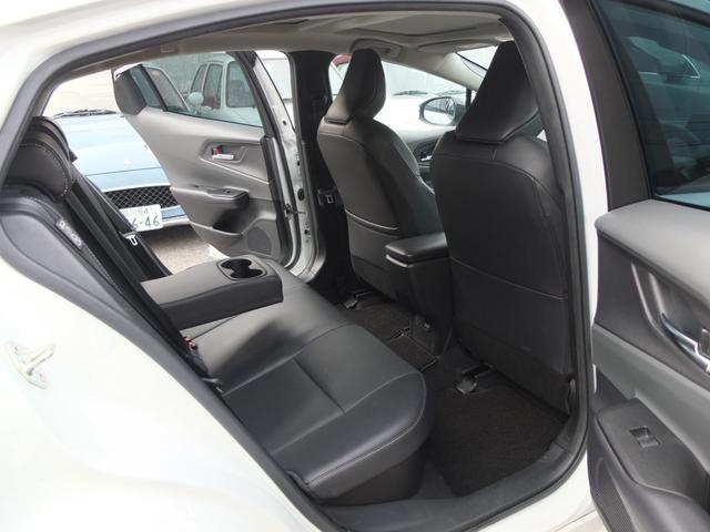 プリウス Ｚ　モデリスタエアロ　ガラスルーフ　純正ナビ　デジタルインナーミラー　全周囲カメラ　ブラックレザーシート　シートエアコンヒーター　ハンドルヒーター　ＥＴＣ２．０　保証書　取説　整備手帳　スペアキー（56枚目）