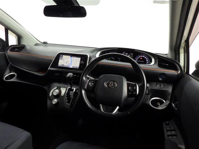 シエンタ ハイブリッドG フルセグ メモリーナビ DVD再生 バックカメラ 衝突被害軽減システム ETC 両側電動スライド LEDヘッドランプ ウオークスルー 乗車定員7人 3列シート 盗難防止装置 アルミホイール CD(5枚目)