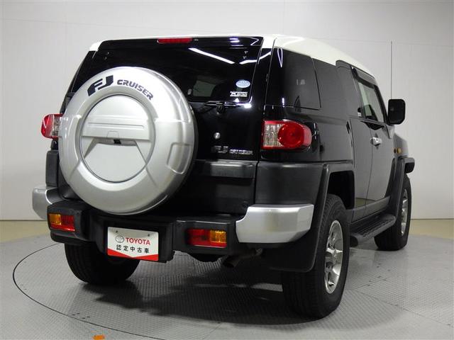 FJクルーザー カラーパッケージ 4WD ワンセグ メモリーナビ バックカメラ ETC アルミホイール CD オートクルーズコントロール フル装備 エアバッグ 横滑り防止機能(3枚目)