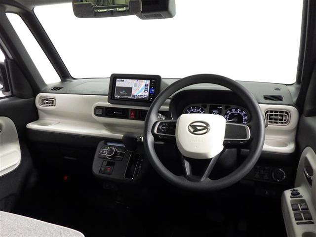 ムーヴキャンバス ストライプスG フルセグ メモリーナビ DVD再生 ミュージックプレイヤー接続可 バックカメラ 衝突被害軽減システム ETC 両側電動スライド LEDヘッドランプ アイドリングストップ 盗難防止装置 アルミホイール(5枚目)