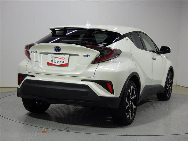 Ｃ－ＨＲ Ｇ　ＬＥＤエディション　フルセグ　メモリーナビ　ＤＶＤ再生　後席モニター　バックカメラ　衝突被害軽減システム　ＥＴＣ　ドラレコ　ＬＥＤヘッドランプ　盗難防止装置　アルミホイール　ＣＤ　スマートキー　オートクルーズコントロール（3枚目）
