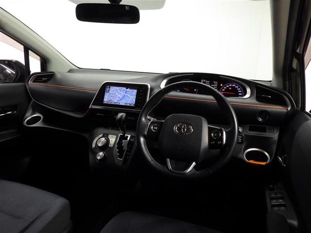 シエンタ Ｇ　フルセグ　メモリーナビ　ＤＶＤ再生　バックカメラ　ＥＴＣ　両側電動スライド　ＬＥＤヘッドランプ　ウオークスルー　乗車定員７人　３列シート　アイドリングストップ　盗難防止装置　アルミホイール　ＣＤ（5枚目）