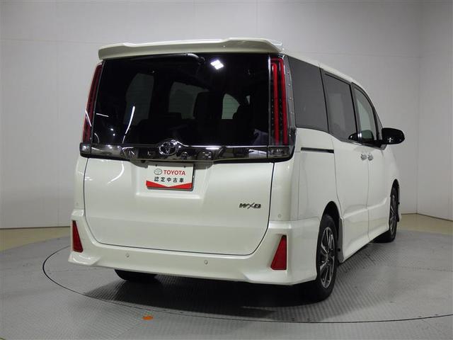 ノア Ｓｉ　ダブルバイビーＩＩ　フルセグ　メモリーナビ　ＤＶＤ再生　後席モニター　バックカメラ　衝突被害軽減システム　ＥＴＣ　両側電動スライド　ＬＥＤヘッドランプ　ウオークスルー　乗車定員７人　３列シート　ワンオーナー　盗難防止装置（3枚目）