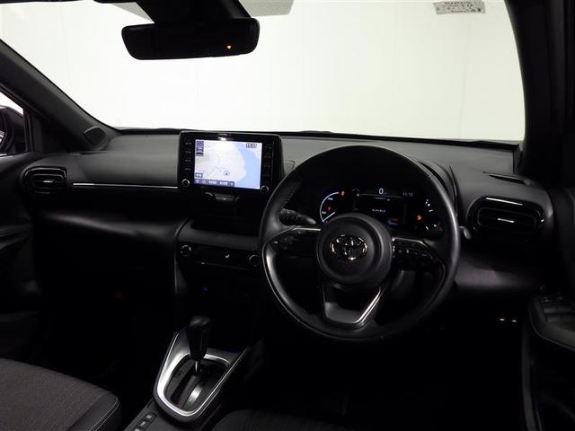 ヤリスクロス ハイブリッドZ メモリーナビ ミュージックプレイヤー接続可 バックカメラ 衝突被害軽減システム ETC ドラレコ LEDヘッドランプ 盗難防止装置 アルミホイール 電動シート スマートキー オートクルーズコントロール(5枚目)