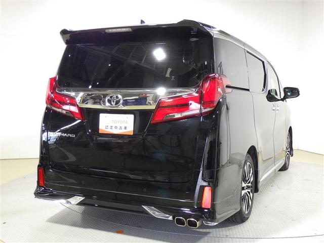 アルファード ２．５Ｓ　Ｃパッケージ　サンルーフ　メモリーナビ　ＤＶＤ再生　ミュージックプレイヤー接続可　後席モニター　バックカメラ　衝突被害軽減システム　ＥＴＣ　両側電動スライド　ＬＥＤヘッドランプ　乗車定員７人　３列シート　フルエアロ（3枚目）