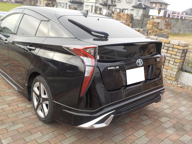 プリウス Ｓツーリングセレクション　モデリスタエアロ・純正９型ナビ・フルセグＴＶ・バックモニター（8枚目）