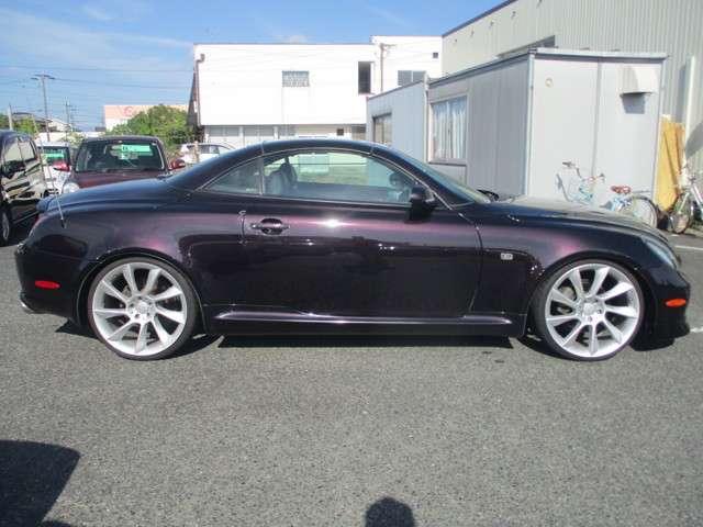 430SCV 社外20AW 車高調 黒革(8枚目)