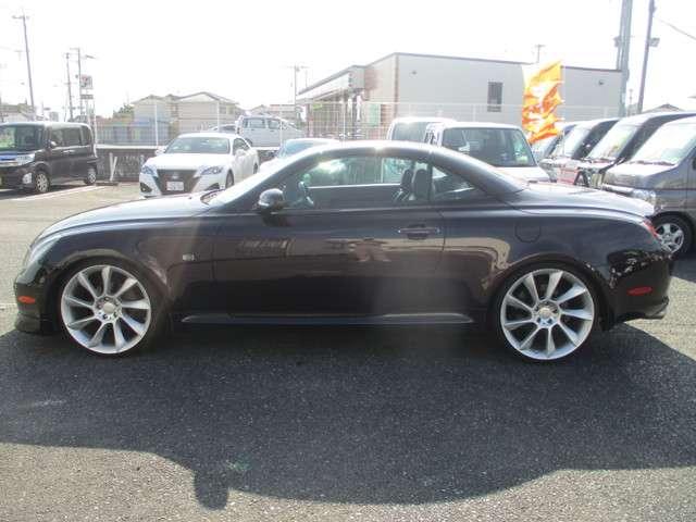 430SCV 社外20AW 車高調 黒革(9枚目)