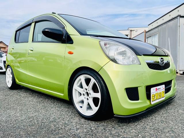ミラ Ｌセレクション　５速ミッション・車高調・ＷＯＲＫ１５インチアルミ・タイヤ４本新品交換済み・Ｆスポ・キーレス・（3枚目）