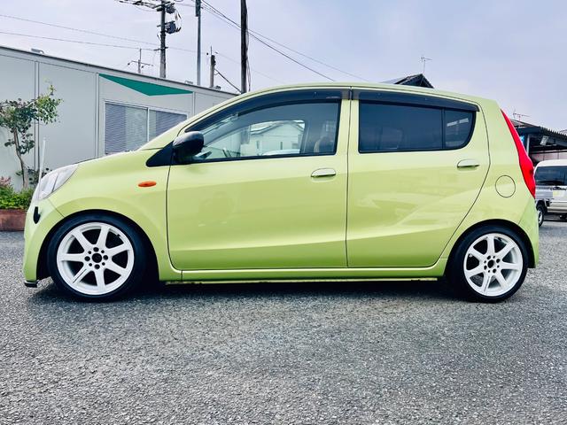 ミラ Ｌセレクション　５速ミッション・車高調・ＷＯＲＫ１５インチアルミ・タイヤ４本新品交換済み・Ｆスポ・キーレス・（7枚目）
