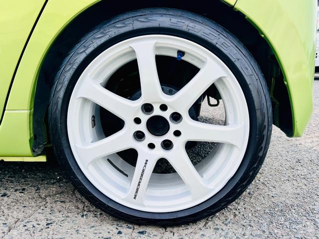 ミラ Ｌセレクション　５速ミッション・車高調・ＷＯＲＫ１５インチアルミ・タイヤ４本新品交換済み・Ｆスポ・キーレス・（13枚目）