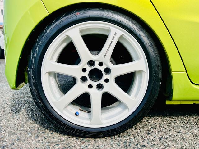 ミラ Ｌセレクション　５速ミッション・車高調・ＷＯＲＫ１５インチアルミ・タイヤ４本新品交換済み・Ｆスポ・キーレス・（14枚目）