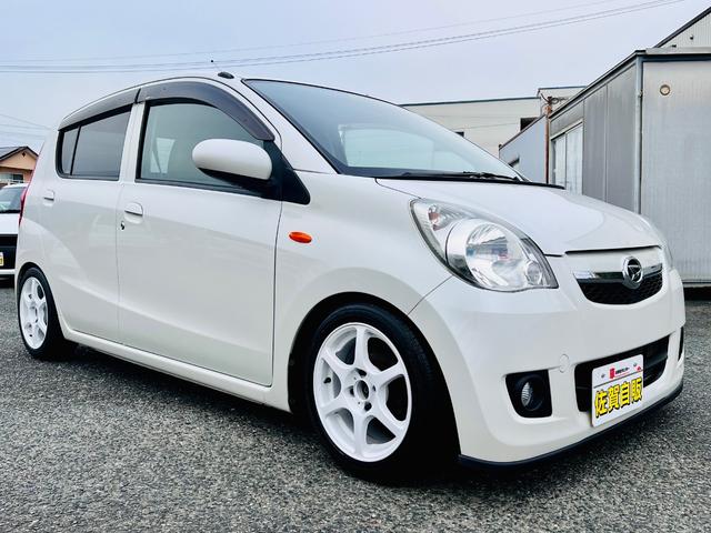 ミラ Ｘ　５速ミッション・車高調・社外アルミ・Ｆスポ・タイヤ４本新品交換済み・ホイル塗装済み・キーレス・（3枚目）