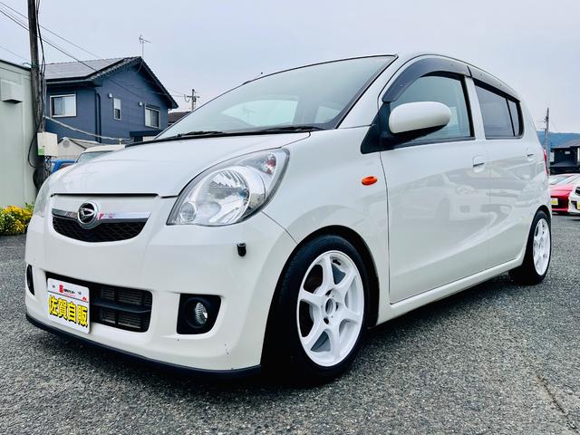 ミラ Ｘ　５速ミッション・車高調・社外アルミ・Ｆスポ・タイヤ４本新品交換済み・ホイル塗装済み・キーレス・（4枚目）