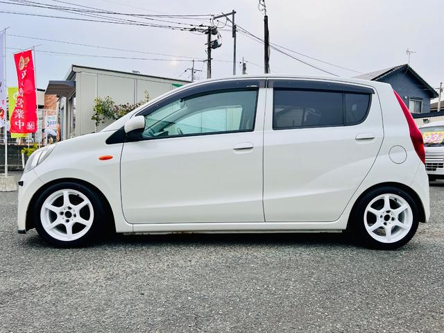 ミラ Ｘ　５速ミッション・車高調・社外アルミ・Ｆスポ・タイヤ４本新品交換済み・ホイル塗装済み・キーレス・（8枚目）