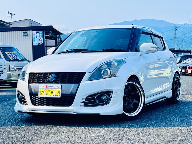 スイフトスポーツ ベースグレード　ＢＬＩＴＺ車高調・柿本マフラー・ＡＤＶＡＮ１７インチアルミ・フルエアロ・（2枚目）