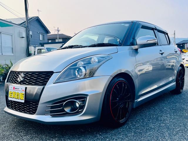 スイフトスポーツ ベースグレード　６速ミッション・車高調・ＲＡＹＳ１７インチアルミ・社外マフラー・社外ナビＴＶ・ブルートゥース・スマートキー・ＥＴＣ・（3枚目）