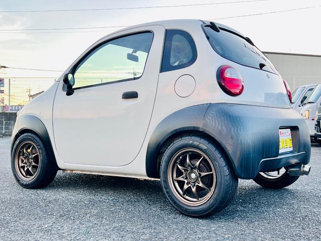 ツイン ガソリンＡ　１４５０００キロ中古ターボエンジン載せ替え・５速ミッション・車高調フルタップ新品ウイルスウインマフラー新品ブレーキ・ローターパット新品タイヤネオバ新品交換済み・社外ハンドル・社外アルミ・（5枚目）
