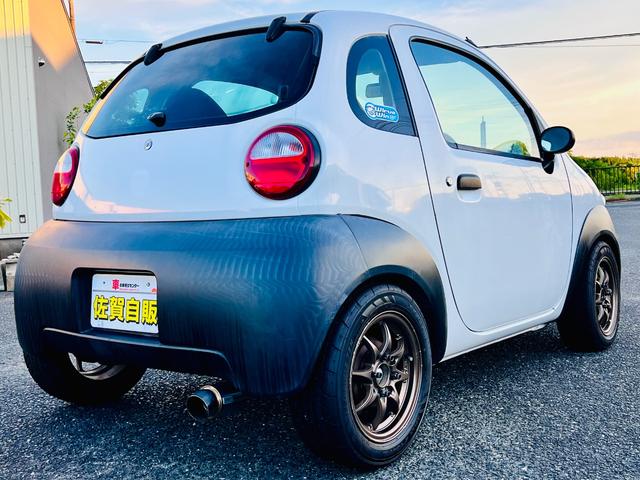 ツイン ガソリンＡ　１４５０００キロ中古ターボエンジン載せ替え・５速ミッション・車高調フルタップ新品ウイルスウインマフラー新品ブレーキ・ローターパット新品タイヤネオバ新品交換済み・社外ハンドル・社外アルミ・（6枚目）