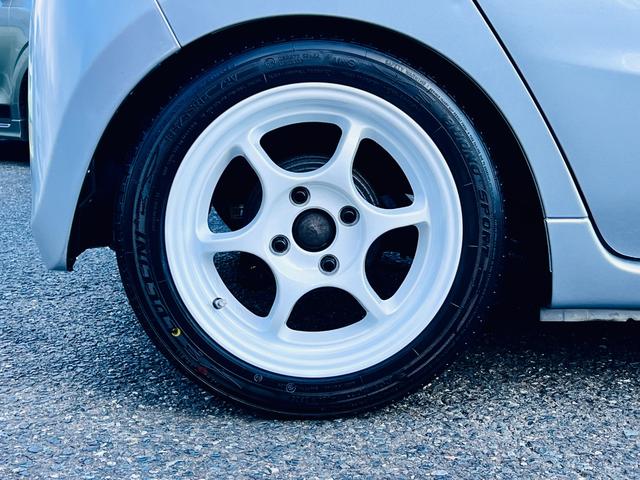 ミラ Ｌ　５速ミッション」・ラルグス車高調・ホイル新品タイヤ新品・（13枚目）