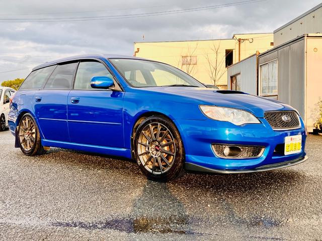 レガシィツーリングワゴン ｔｕｎｅｄ　ｂｙ　ＳＴＩ　６速ミッション・ＨＫＳ車高調・ＳＴＩ１８アルミ・ブレンボキャリパー・ＳＴＩタワーバー・ＳＴＩマフラー・ＳＴＩフルエアロ・（4枚目）