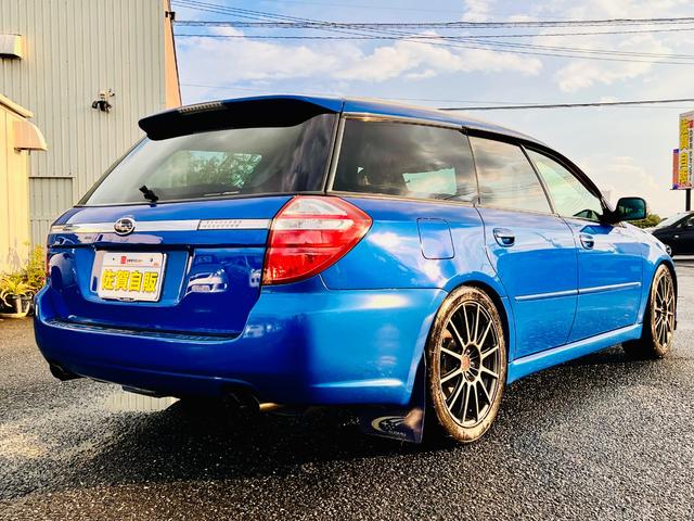 レガシィツーリングワゴン ｔｕｎｅｄ　ｂｙ　ＳＴＩ　６速ミッション・ＨＫＳ車高調・ＳＴＩ１８アルミ・ブレンボキャリパー・ＳＴＩタワーバー・ＳＴＩマフラー・ＳＴＩフルエアロ・（5枚目）