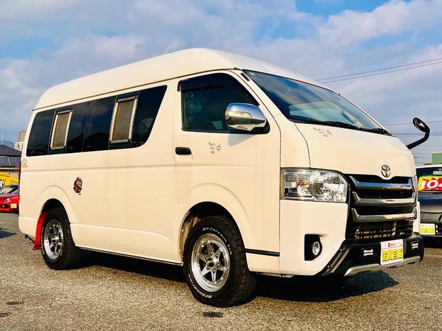 ハイエースバン ロングＤＸ　８ナンバー登録・キャンピング車・４ＷＤ・ベットキット・１６インチアルミ（3枚目）