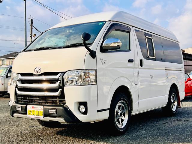 ハイエースバン ロングＤＸ　８ナンバー登録・キャンピング車・４ＷＤ・ベットキット・１６インチアルミ（4枚目）