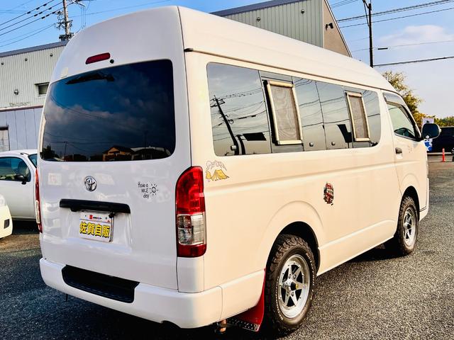 ハイエースバン ロングＤＸ　８ナンバー登録・キャンピング車・４ＷＤ・ベットキット・１６インチアルミ（6枚目）