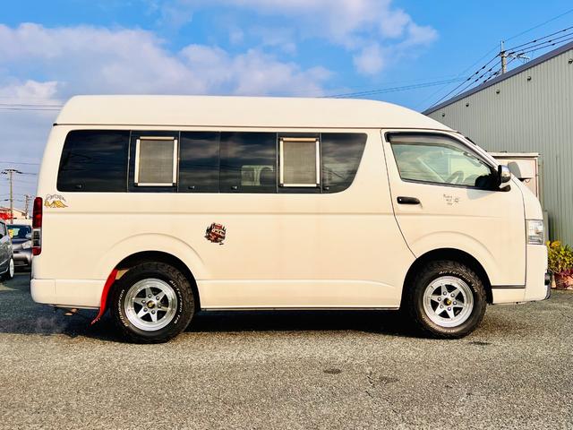 ハイエースバン ロングＤＸ　８ナンバー登録・キャンピング車・４ＷＤ・ベットキット・１６インチアルミ（8枚目）
