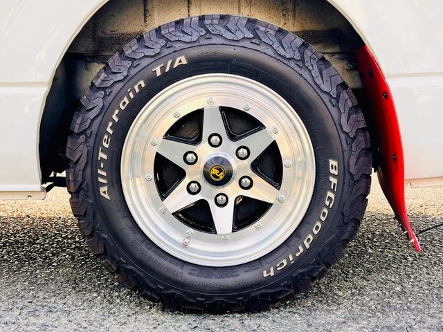 ハイエースバン ロングＤＸ　８ナンバー登録・キャンピング車・４ＷＤ・ベットキット・１６インチアルミ（16枚目）