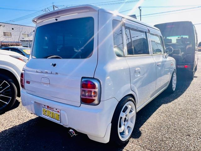 アルトラパン SS ターボ・5速ミッション・車高調・社外15インチアルミ新品・タイヤ4本新品・HKS社外マフラー・HKSエアクリーナー・社外ブローオフバルブ・キーレス・(5枚目)