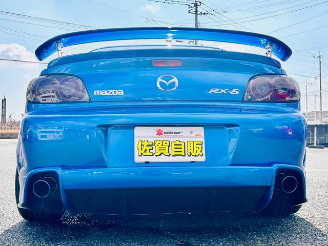 ＲＸ－８ タイプＳ　同色全塗装済み・ラルグス車高調・ＲＡＹＺ１８アルミ・Ｒマジックマフラー・マツダスピードフルエアロ・リアスポ・キャンバーアーム・社外テール・キーレス・タイヤ前後４本新品交換済み・（10枚目）