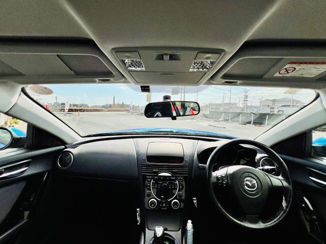 ＲＸ－８ タイプＳ　同色全塗装済み・ラルグス車高調・ＲＡＹＺ１８アルミ・Ｒマジックマフラー・マツダスピードフルエアロ・リアスポ・キャンバーアーム・社外テール・キーレス・タイヤ前後４本新品交換済み・（17枚目）