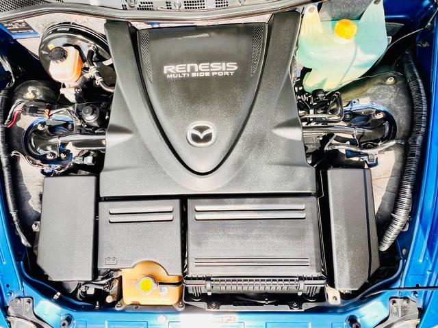 ＲＸ－８ タイプＳ　同色全塗装済み・ラルグス車高調・ＲＡＹＺ１８アルミ・Ｒマジックマフラー・マツダスピードフルエアロ・リアスポ・キャンバーアーム・社外テール・キーレス・タイヤ前後４本新品交換済み・（20枚目）