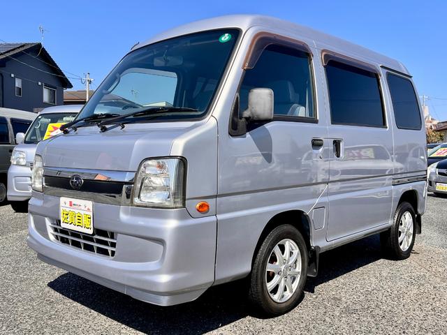 サンバーバン ディアス　５速ミッション車・キーレス・社外アルミ・（3枚目）