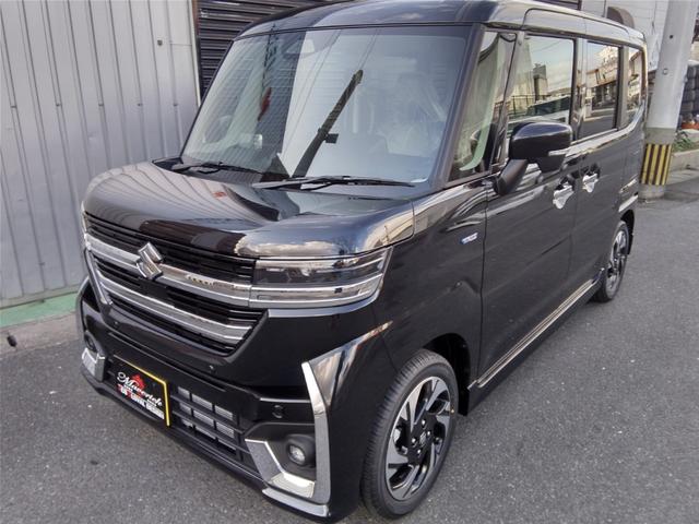 スペーシアカスタム ハイブリッドXS 両側パワスラスマートキー(2枚目)