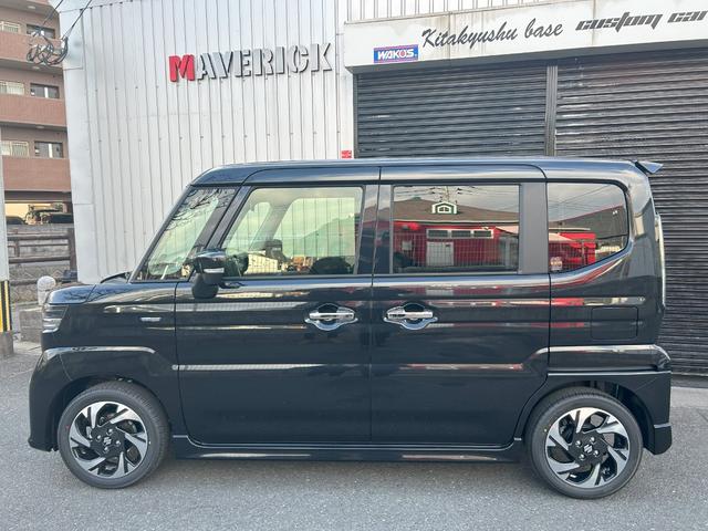 スペーシアカスタム ハイブリッドXS 両側パワスラスマートキー(4枚目)