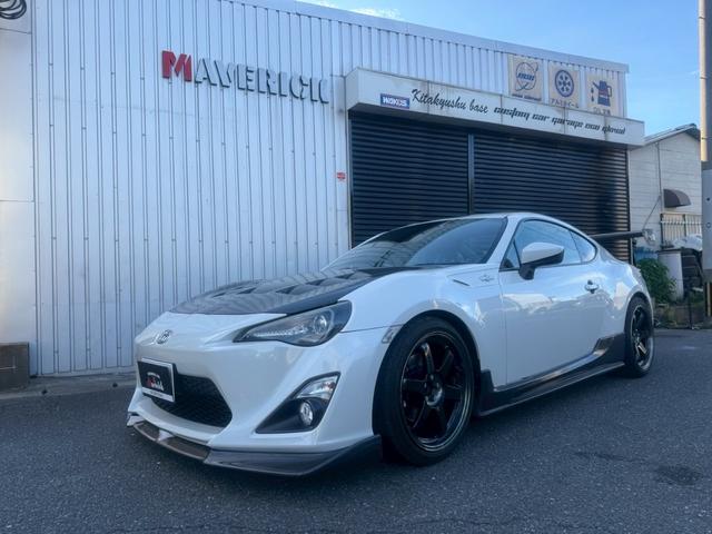 ８６ ＧＴリミテッド　レイズＴＥ３７トヨシマカーボンボンネットユーラスエアロパンデムウイング零戦チャンバートエキマニＡＰＥＸマフラーＤＩＸＣＥＬローターＤＥＦＩメーター３連クスコタワーバーナビ（3枚目）