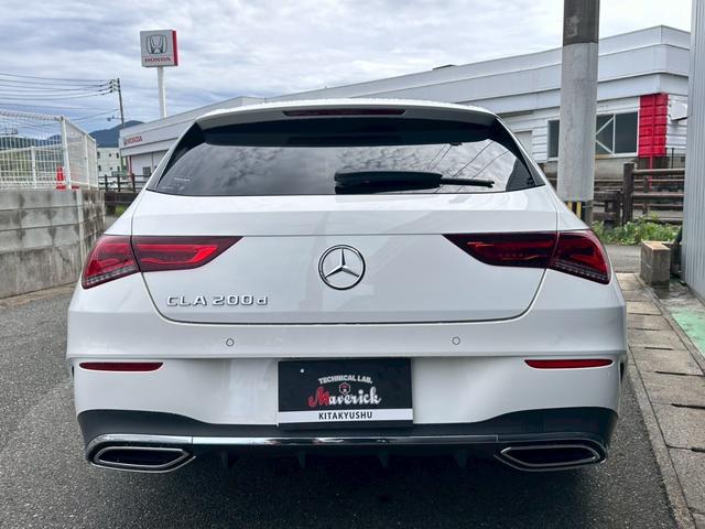 ＣＬＡクラス シューティングブレーク ＣＬＡ２００ｄ　シューティングブレーク　ＡＭＧラインＤターボパノラマルーフレザーシート純正ナビ　全方位カメラパナメリカーナグリル電動テールゲート電動フロントシートシートヒータドライブレコーダ（8枚目）
