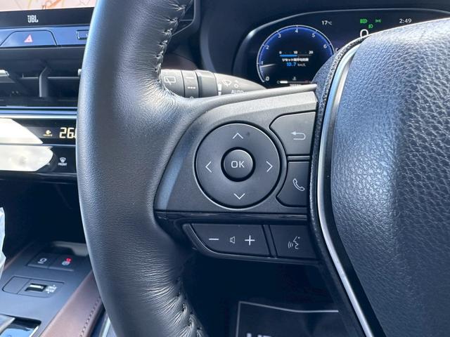 ハリアー Ｚ　レザーパッケージ　パノラマルーフＪＢＬワンオーナーパノラマミックビューモニターＥＴＣＴＶキット（19枚目）